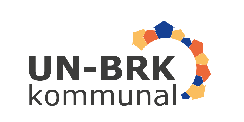Logo des Projekts UN-BRK-Kommunal